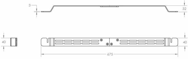 Produktbild Flexson Wandhalterung für Sonos Arc und Sonos Arc Ultra (1 Stk., Wandmontage, Nicht beweglich)