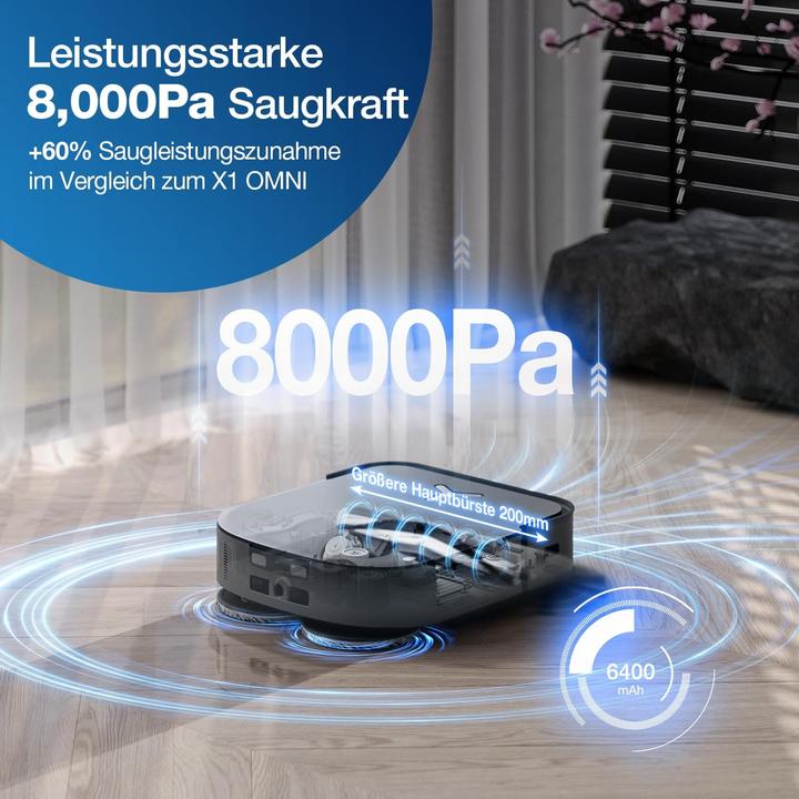 Immagine prodotto Ecovacs Deebot X2 Omni (Robot aspirapolvere)