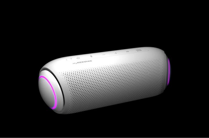 Productafbeelding LG XBOOM Go PL7 W Witte Luidspreker Bluetooth 30 Watt IPX5 (24 h, Oplaadbare batterij)