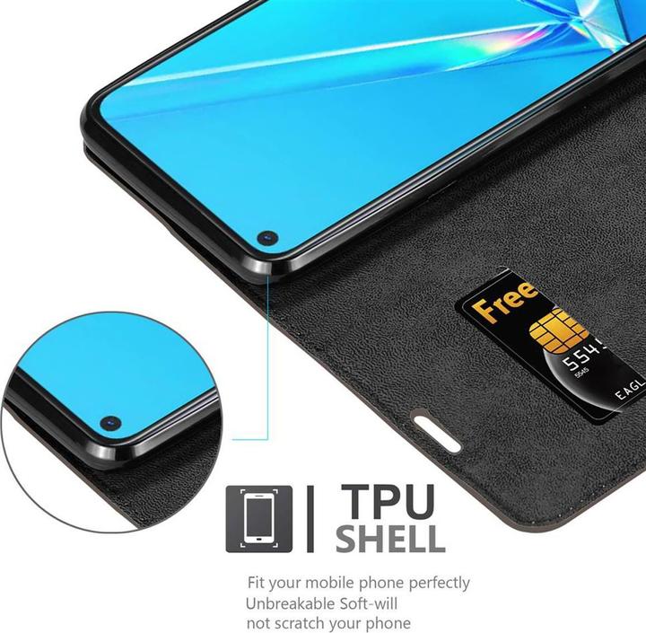 Image du produit Cadorabo Book Couverture magnétique invisible (Oppo A92)