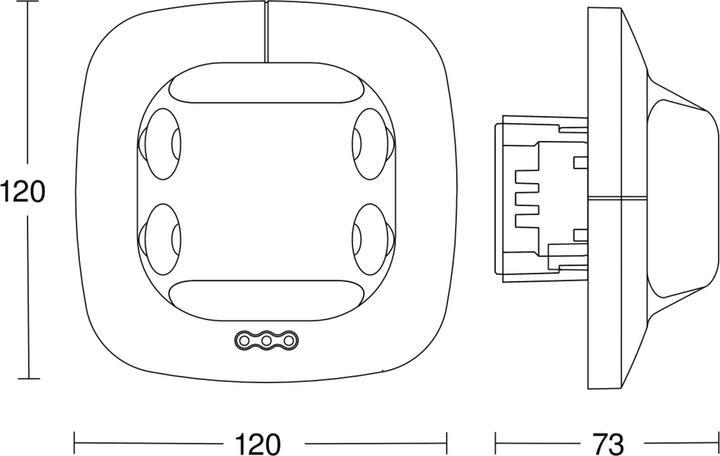 Produktbild Steinel Präsenzmelder Dual US Hallaway (20 m)