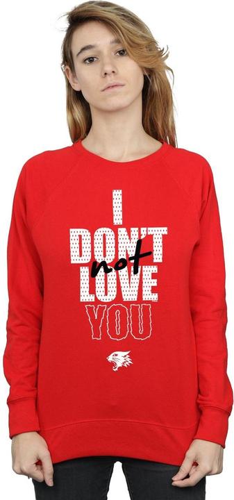 Actual product image Disney Womens/Ladies High School Musical The Musical Not Love You Sweatshirt (XL)