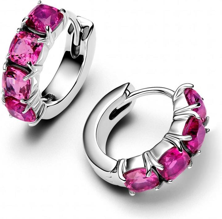 Immagine prodotto Pandora Orecchini a cerchio rosa (Argento 925)
