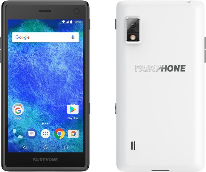 Fairphone 2 (32 Go, Blanc, 5", Double SIM + SD, 12 Mpx, 4G)