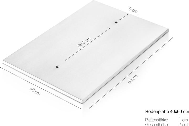 Produktbild Möbel-Eins Bodenplatte (60 x 40 x 2 cm)