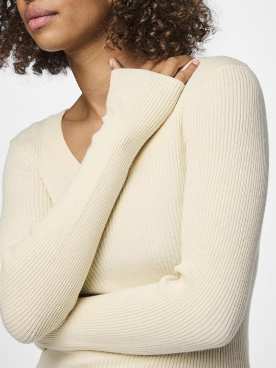 Actual product image Pieces Pcmira Ls U-Neck Knit Noos Bc (L)