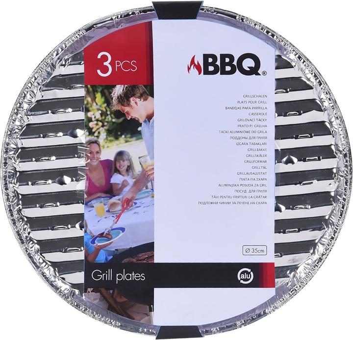 Productafbeelding neuetischkultur Aluminium grillschaal 35 cm, set van 3