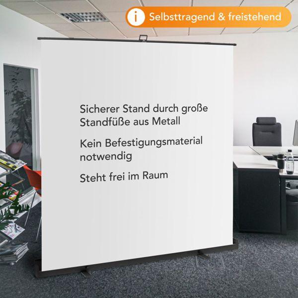 Immagine prodotto Walimex pro Pannello Roll-up Sfondo bianco 210x220 (210 cm, 220 cm)