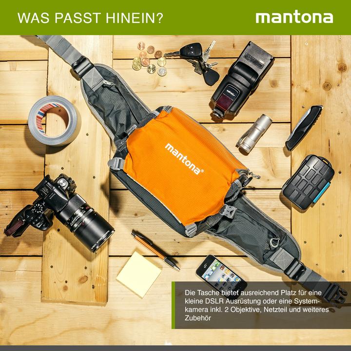 Produktbild mantona ElementsPro 20 (Kamera Schultertasche, Kamera Bereitschaftstasche, 10.29 l)