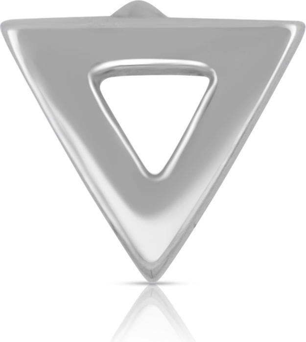 Muau Einzel-Ohrstecker (750/18K Weissgold)