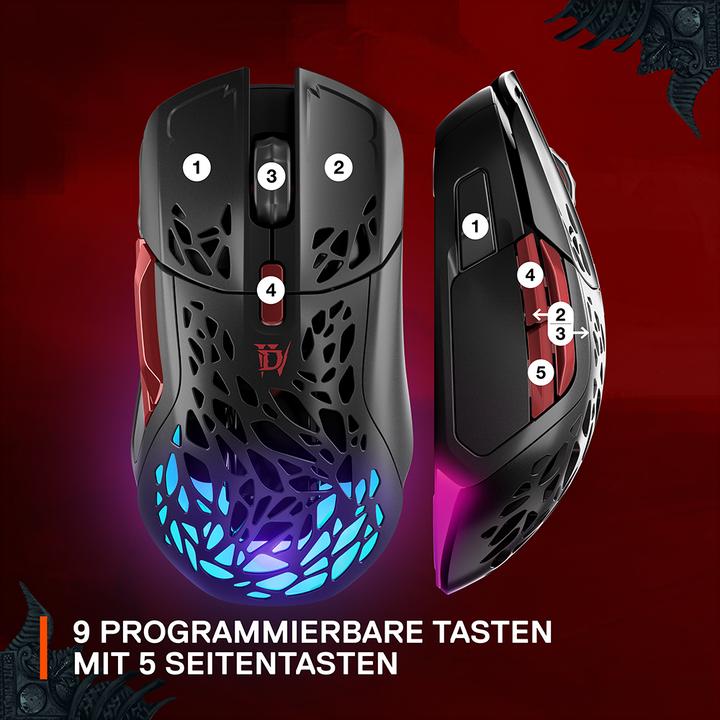 Actual product image SteelSeries Aerox 5 Diablo IV (Cable)