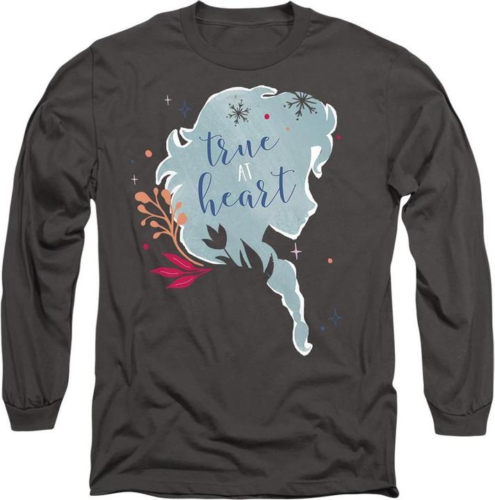 Immagine prodotto Disney Frozen True At Heart Maglietta Elsa Profilo Adulto Unisex (L)