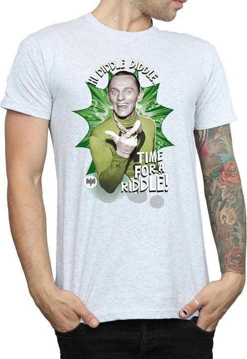 Produktbild Batman TV Serie The Riddler Zeit ein Rätsel TShirt (L)