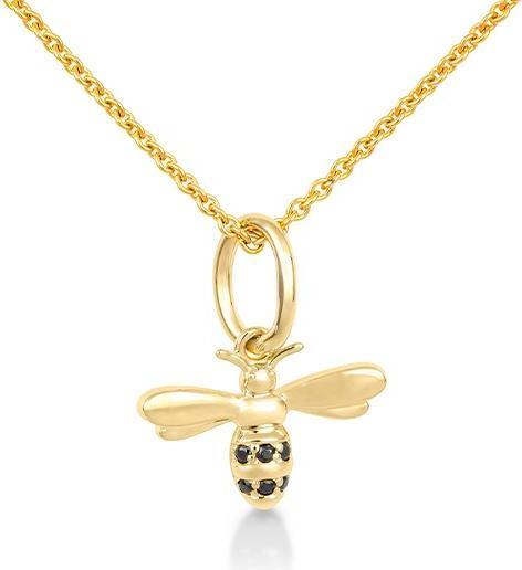 Produktbild Breuning ANHÄNGER - BRILLANT 0,033 Ct. schwarz (750/18 K Gold)