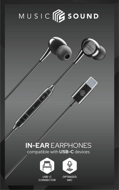 Image du produit Music Sound Capsule Earphones USB-C (Filaire)