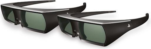 Produktbild Sony Playstation 3D Monitor inkl. 2x 3D Brillen & 2 Games (PS3)