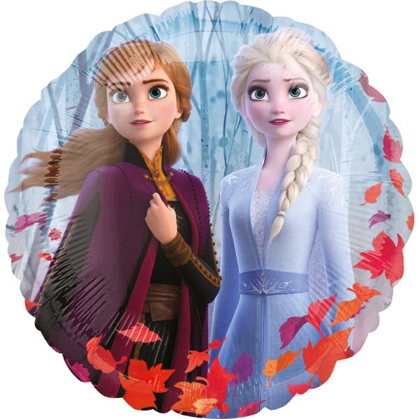 Produktbild Anagram Standard Frozen 2 Satin Folienballon rund verpackt