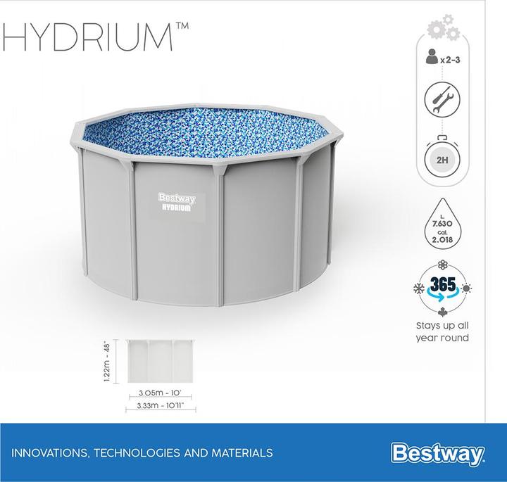 Produktbild Bestway Hydrium (Ø 300 x 120 cm)
