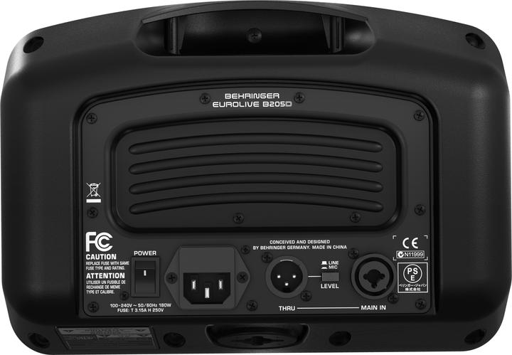 Actual product image Behringer Eurolive B205D (Active, 1 pc., 1x 125 W)