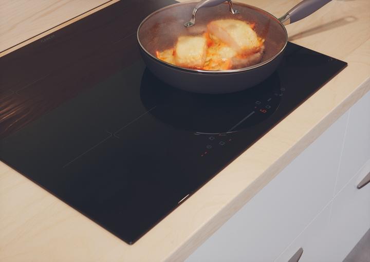 Image du produit Candy Moderna CI642SCBB Table de cuisson noire