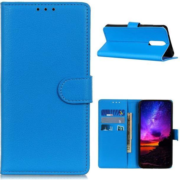 Produktbild MU Classic Litchi Leder Bookcover Series (Nokia 2.4)