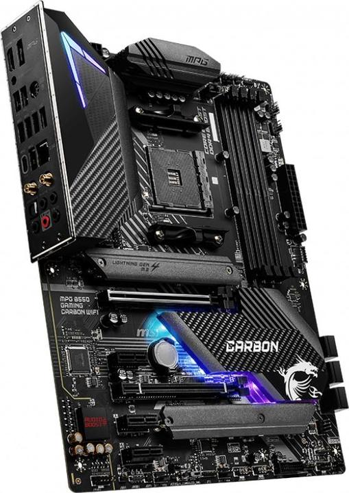 Image du produit MSI MPG B550 JEU CARBON WIFI (AM4, AMD B550, ATX)