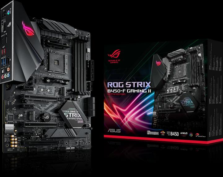 Produktbild ASUS ROG STRIX B450-F GAMING II (AM4, AMD B450, ATX)