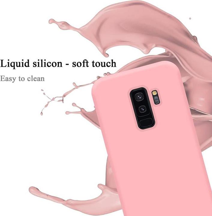Actual product image Cadorabo TPU Liquid Silicone Case Cover (Samsung Galaxy S9+)