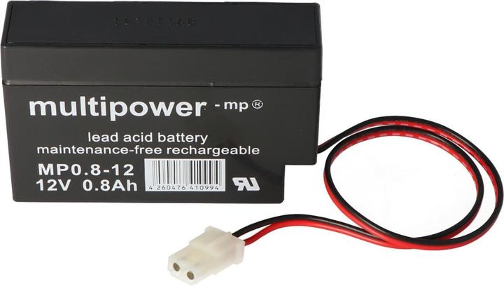 Produktbild Fiamm FG20086 Blei Akku mit Kabel und AMP Stecker 800mAh, nicht mehr lieferbar, geliefert wird der M (12 V, 0.80 Ah)