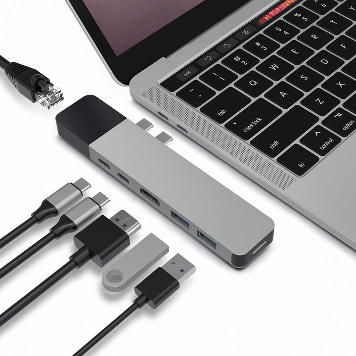 Produktbild Hyper Drive Net 6-in-2 Hub (Thunderbolt, 2 Ports)