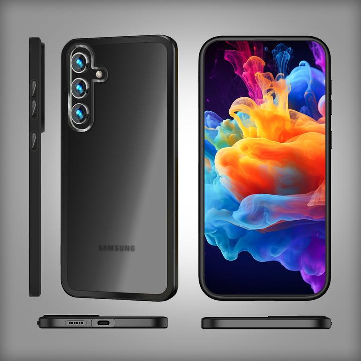 Produktbild Nalia Semi-Transparente Hybrid Hülle mit Schutzrahmen (Samsung Galaxy S24+)