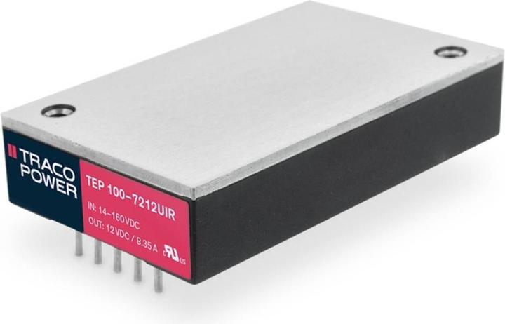 Actual product image TracoPower TEP 100-3615UIR DC/DC converter, print 36 V/DC 24 V/DC 4200mA 100W Number of outputs: 1 x
