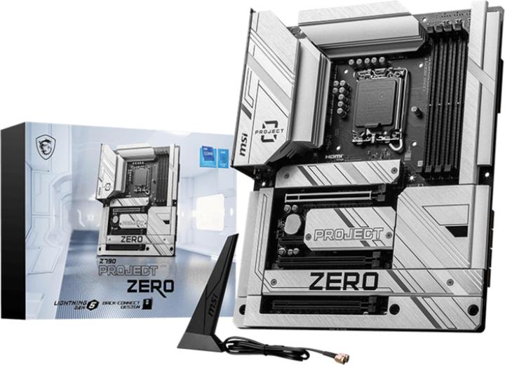 Image du produit MSI Z790 PROJET ZÉRO (LGA 1700, Intel Z790, ATX)