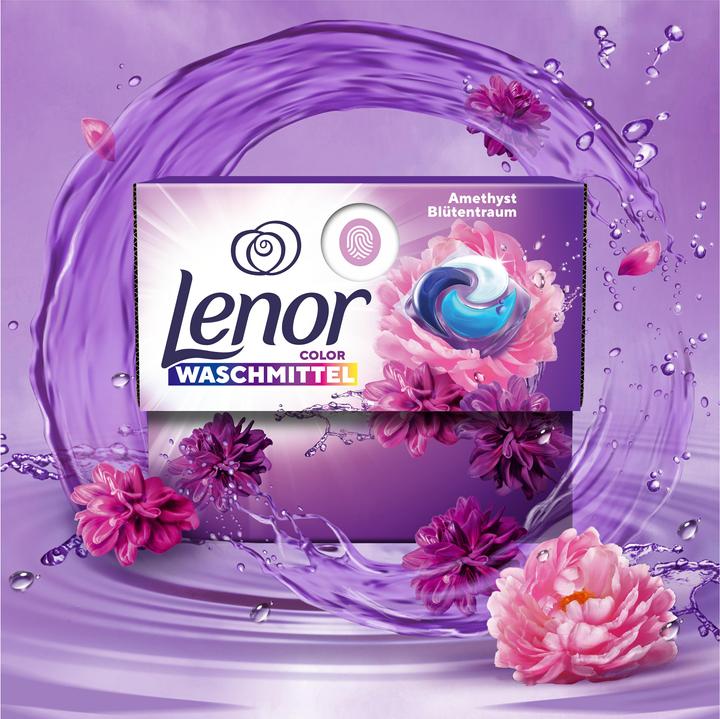 Image du produit Lenor Améthyste Rêve floral (15 Cycles de lavage, Pods)