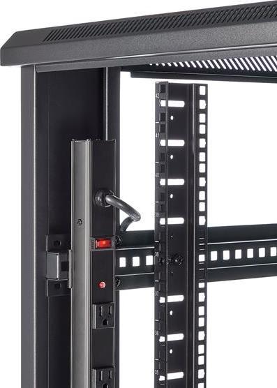 Actual product image StarTech Mount Your Server Or Networking Equipment In This 42u Server Cabinet - 42u Rack (42 RU, 19 inch rack)
