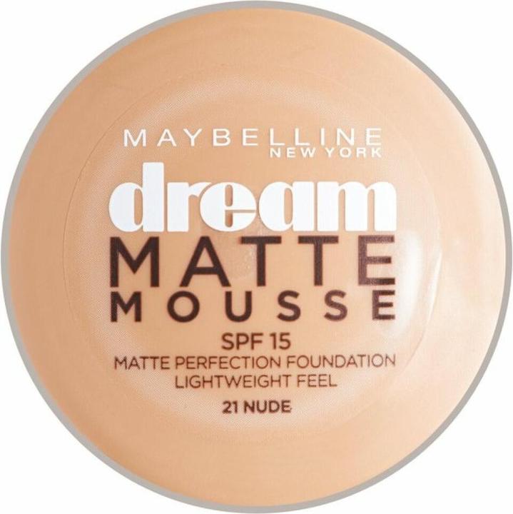 Maybelline New York Dream Matte Mousse (21 Nude)