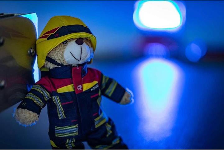 Immagine prodotto Simba Orso di peluche dei vigili del fuoco (13 cm)