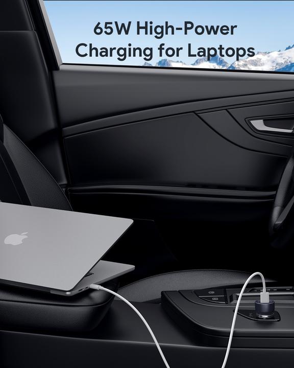 Immagine prodotto Aukey Caricabatterie da parete CC-Y23, 2xUSB-C, 65W (nero)
