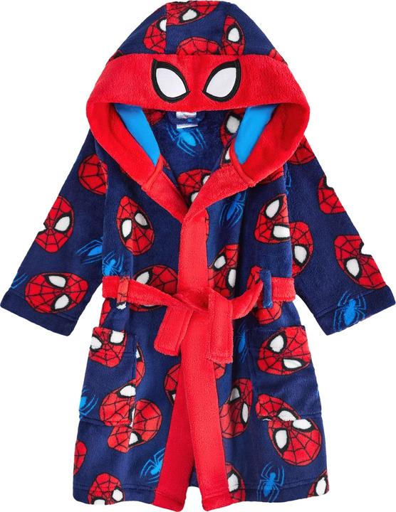 Immagine prodotto Spiderman Accappatoio Stampa su intera superficie Con Cappuccio Ragazzi (134)