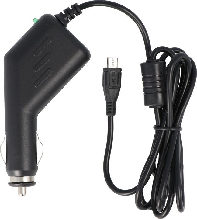 Actual product image AccuCell Car Charging Cable Micro-USB with TMC Antenna, 2A Charging Current