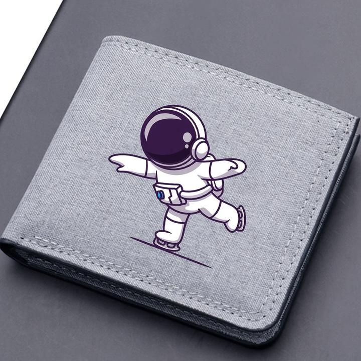 Only-Bags.Store 1pc Leichtes, tragbares Kreditkartenetui, Münzfach, perfektes Geschenk, 2D Flachdruck, schwarzes