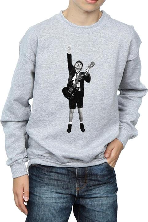 Actual product image AC/DC Boys Angus Young Cut Out Sweatshirt (152, 158)