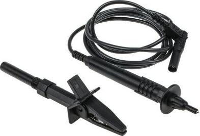 Actual product image Rs Pro GS38 fused test lead with crocodile clip