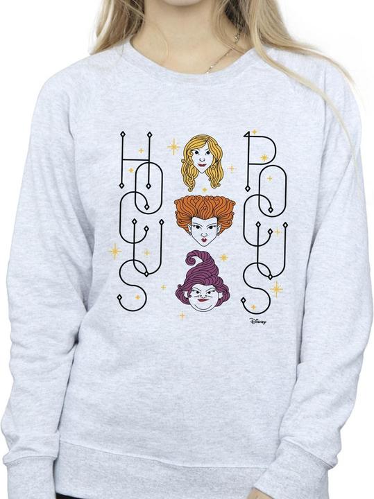 Immagine prodotto Disney Hocus Pocus Faces Felpa Donna (M)