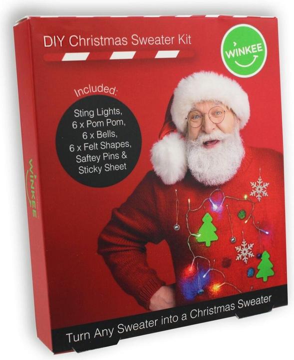 Winkee DIY Christmas jumper kit - Emergency Christmas Jumper Kit