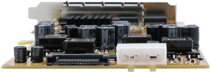 Produktbild Exsys PCI-EXPRESS Quad Ethernet Karte 4xG. 4xGigabit Ports,unterstützt mit PoE (PCI-E x1)