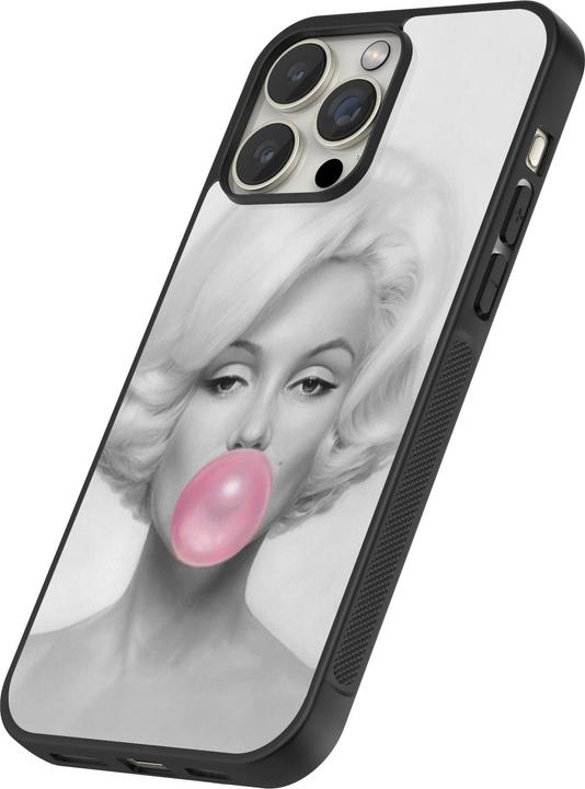 Produktbild PhoneLook Hülle Silikon schwarz Marilyn Bubble (Apple iPhone 14 Pro Max)