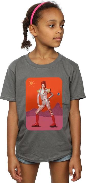 Actual product image David Bowie Girls On Mars Cotton T-Shirt (104)