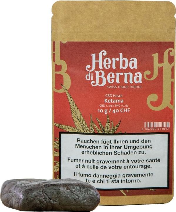 Produktbild Herba di Berna CBD Hasch Ketama (10 g, Indoor)