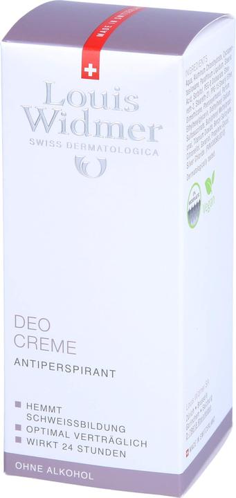 Actual product image Louis Widmer Deodorant perfumed (Crème, 40 ml)